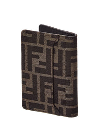 FENDI Fendi Canvas & Leather Wallet