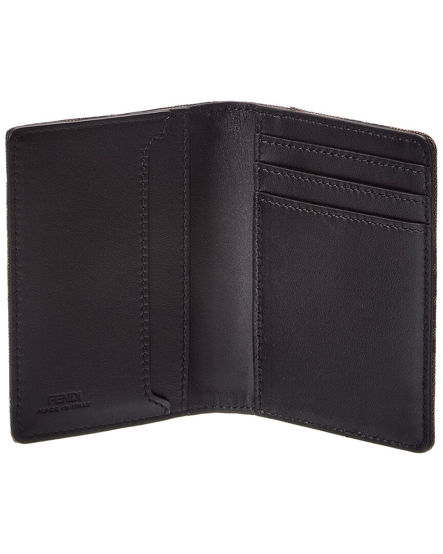 FENDI Fendi Canvas & Leather Wallet