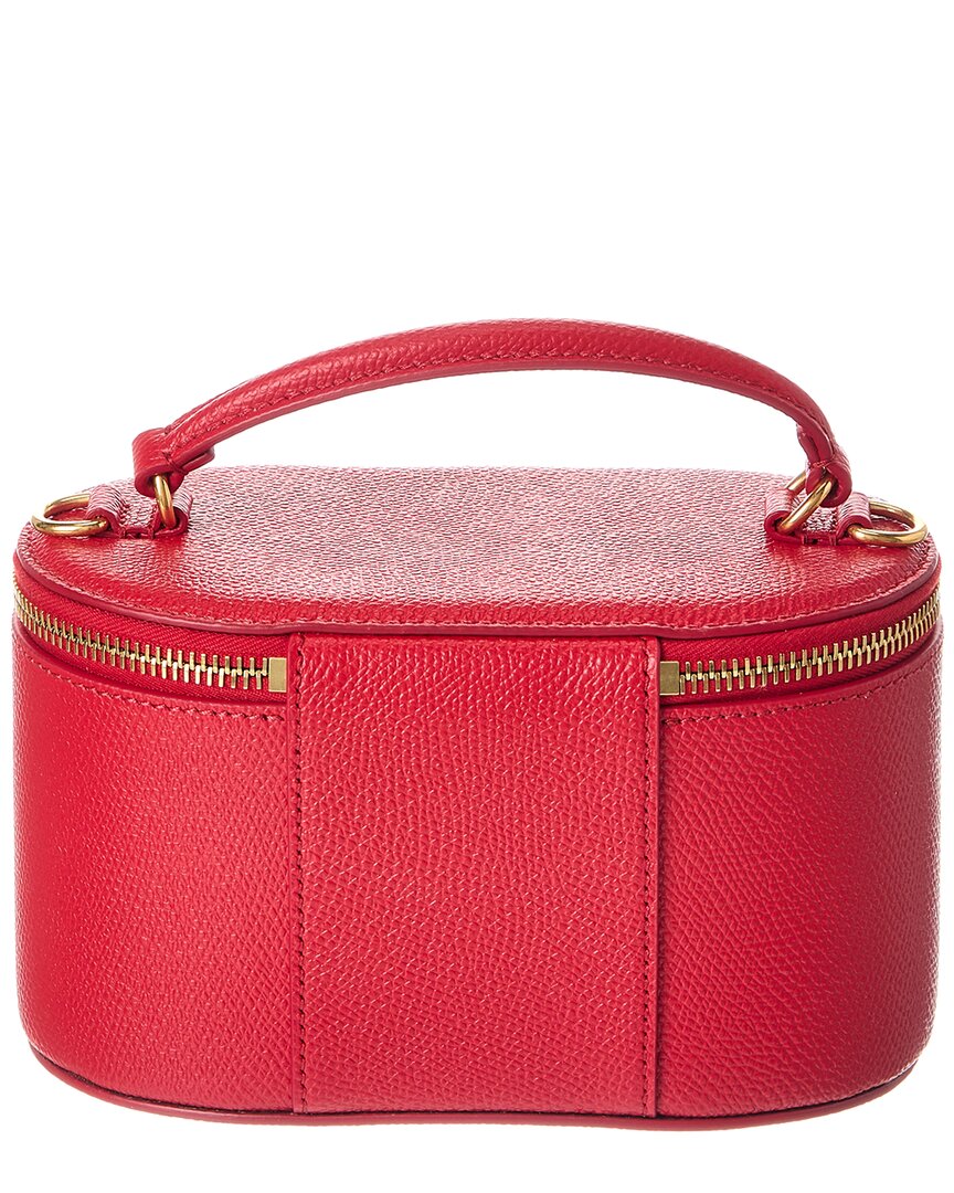 Valentino Valentino Vlogo Signature Mini Leather Vanity Bag