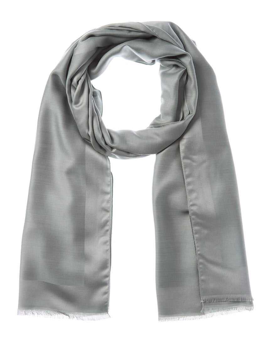 Givenchy 4G Logo Silk & Wool Scarf