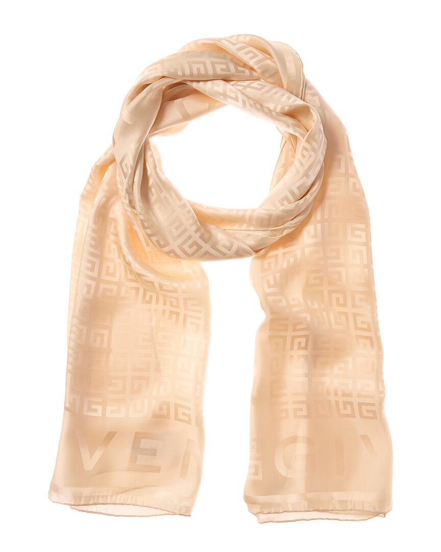 Givenchy 4G Logo Silk Scarf