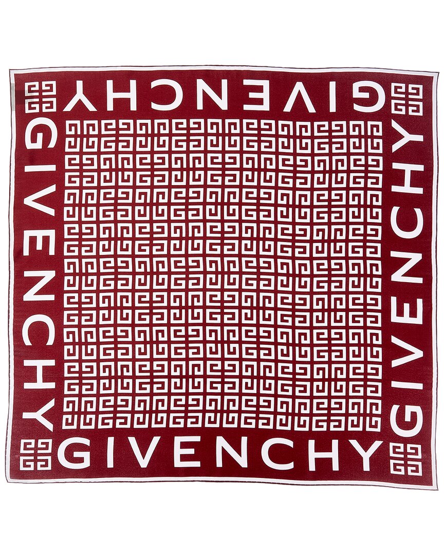 Givenchy 4G Small Square Silk Scarf