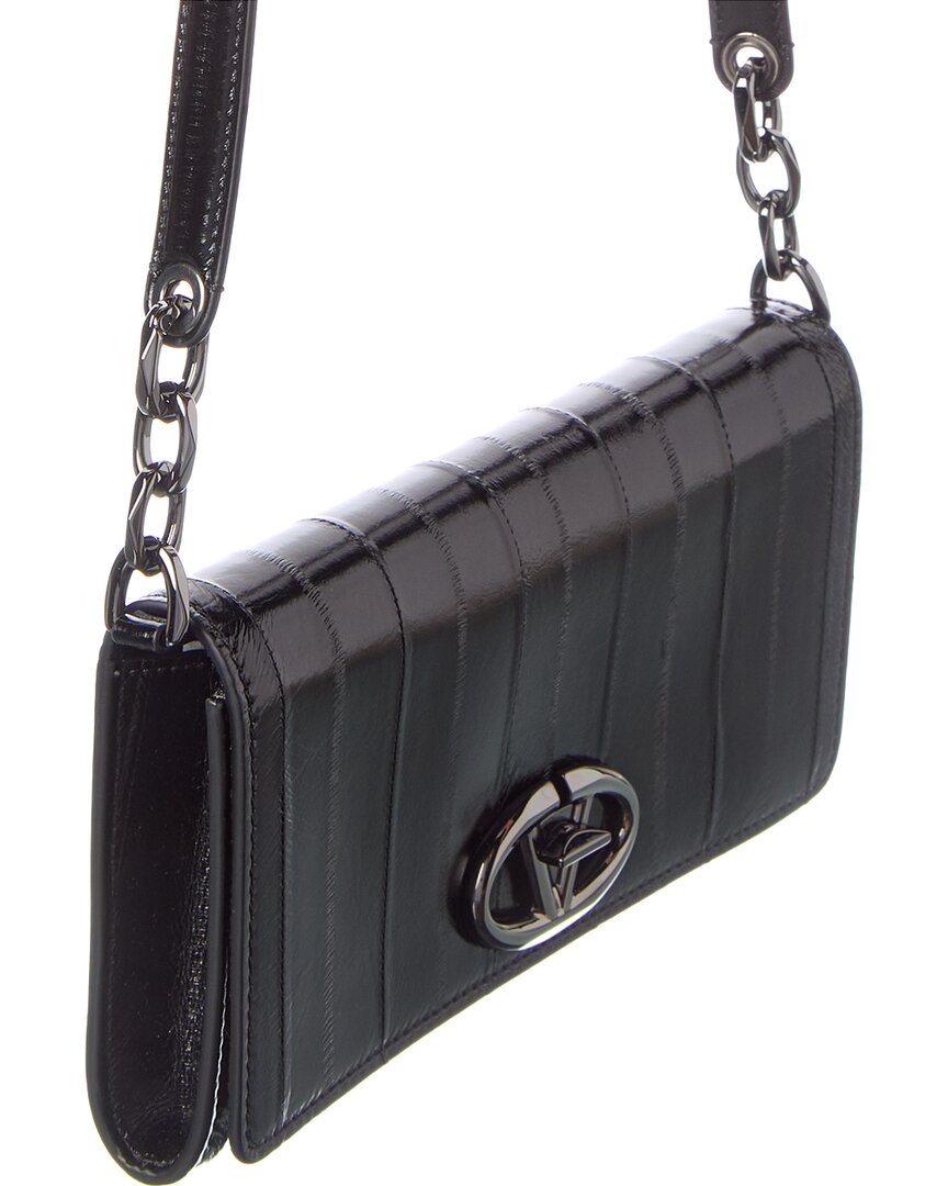 Valentino Vlogo Signature Leather Pouch