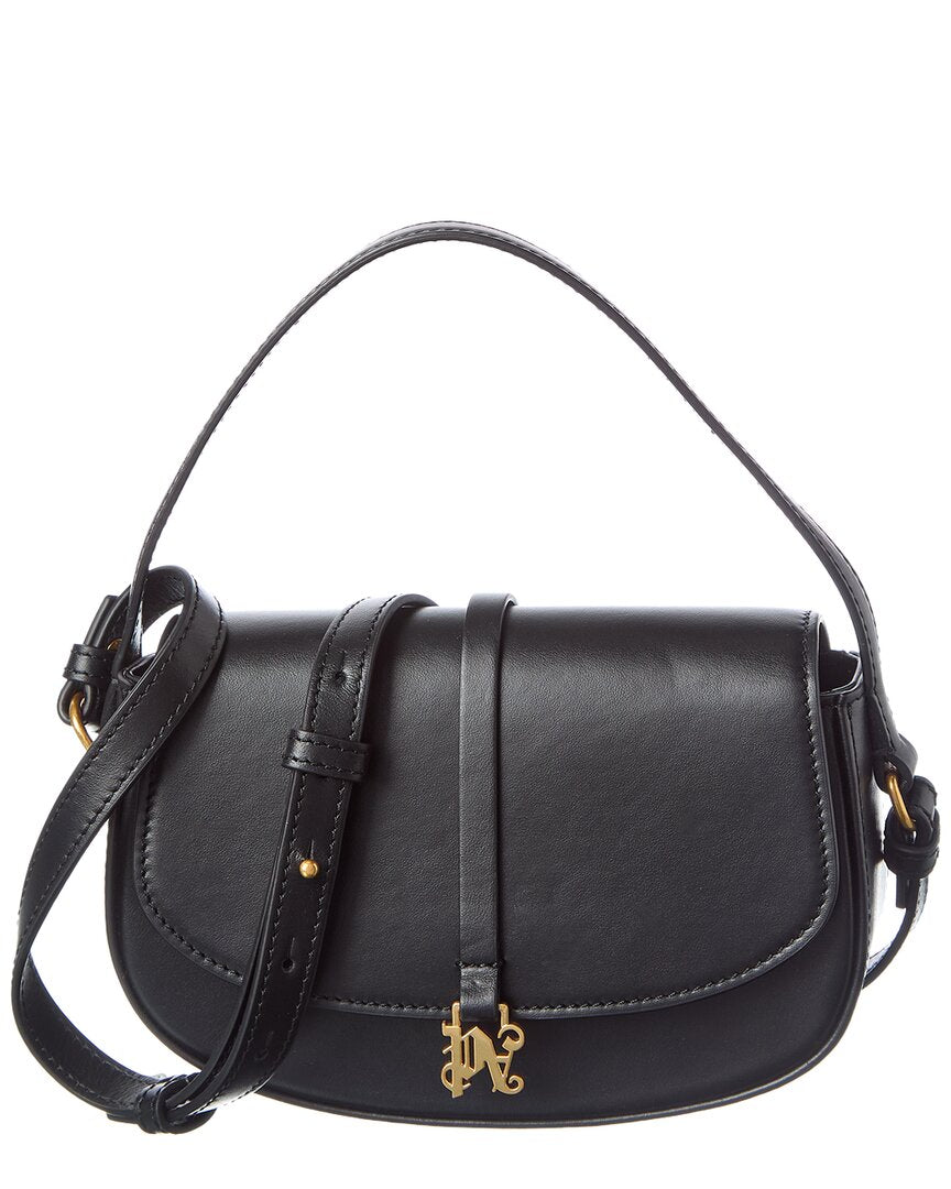 Palm Angels Logo Leather Crossbody