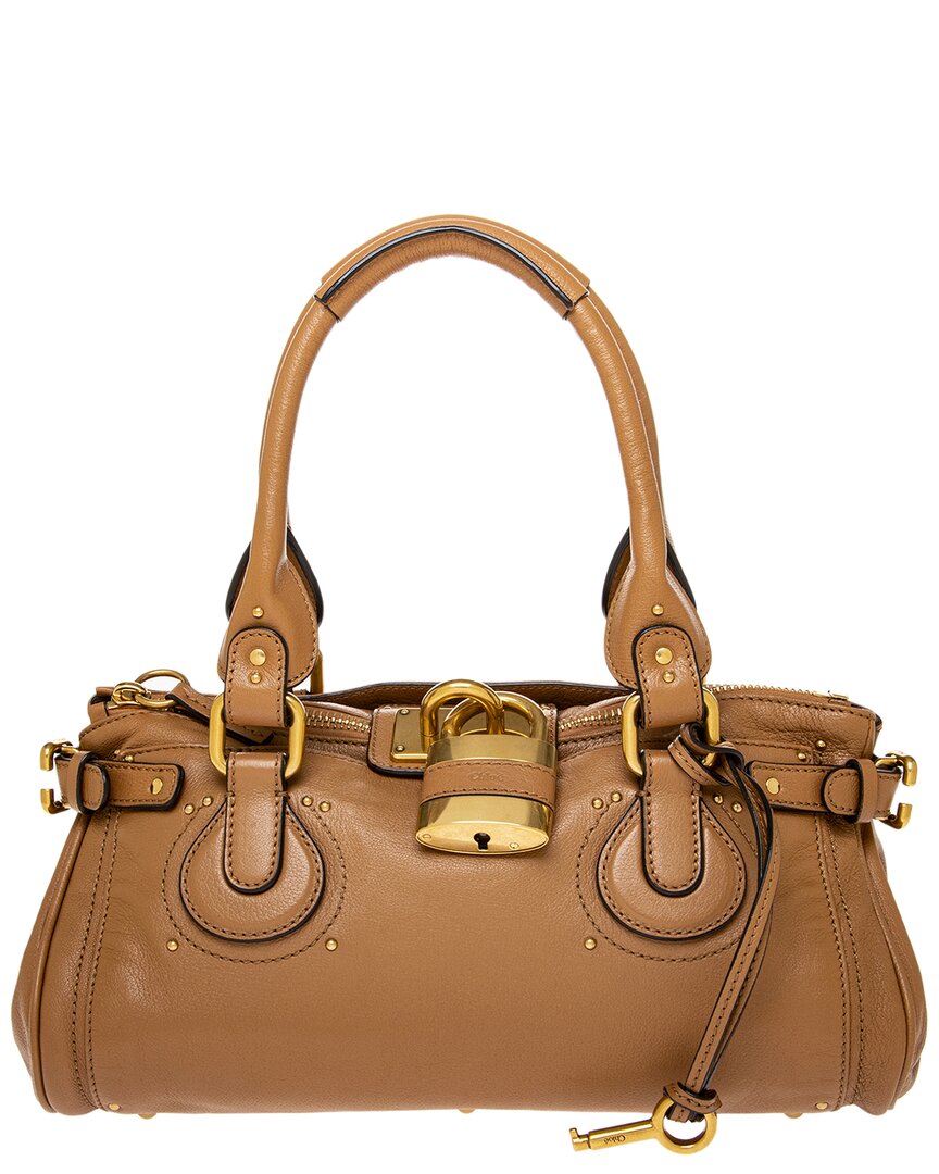 Chloé Chloé Paddington Leather Satchel