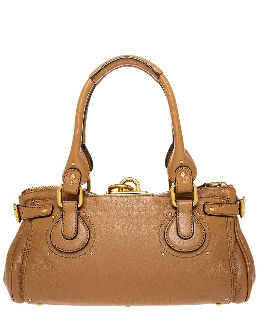 Chloé Chloé Paddington Leather Satchel