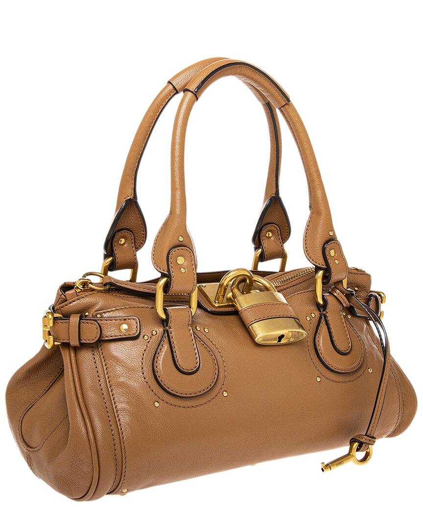 Chloé Chloé Paddington Leather Satchel