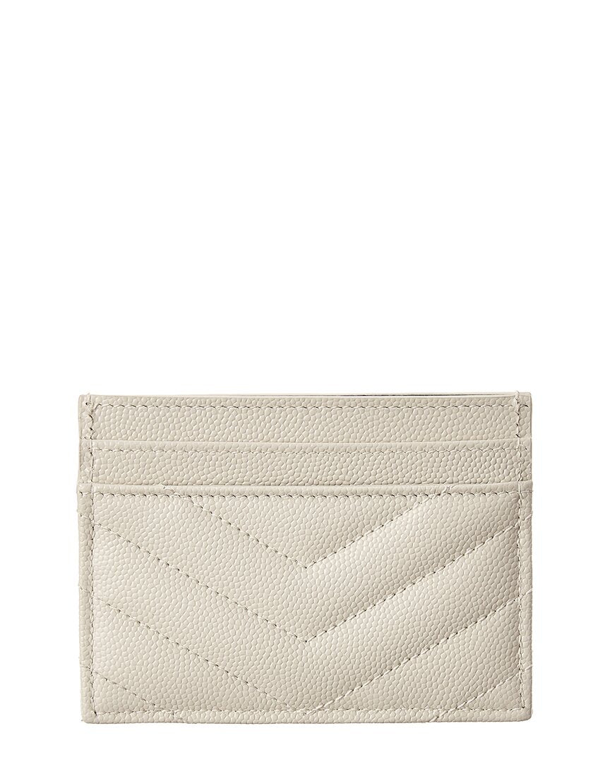 Saint Laurent Saint Laurent Monogram Leather Card Holder