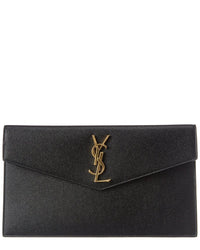 Saint Laurent Saint Laurent Uptown Leather Pouch