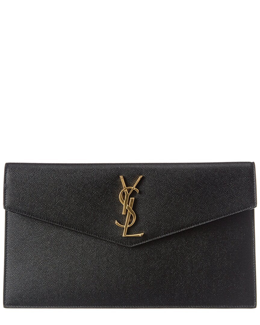 Saint Laurent Saint Laurent Uptown Leather Pouch