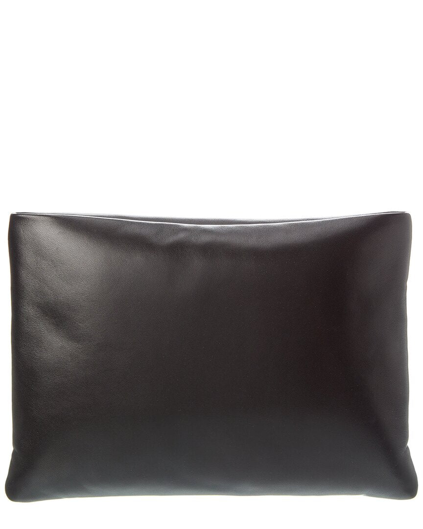 Saint Laurent Saint Laurent Calypso Large Leather Pouch