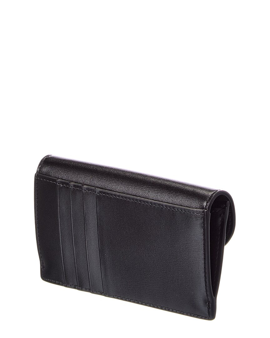 CELINE Celine Triomphe Long Leather Card Holder