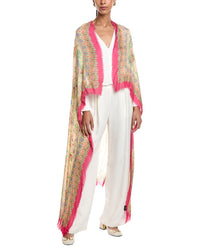 Etro Logo Silk-Blend Shawl