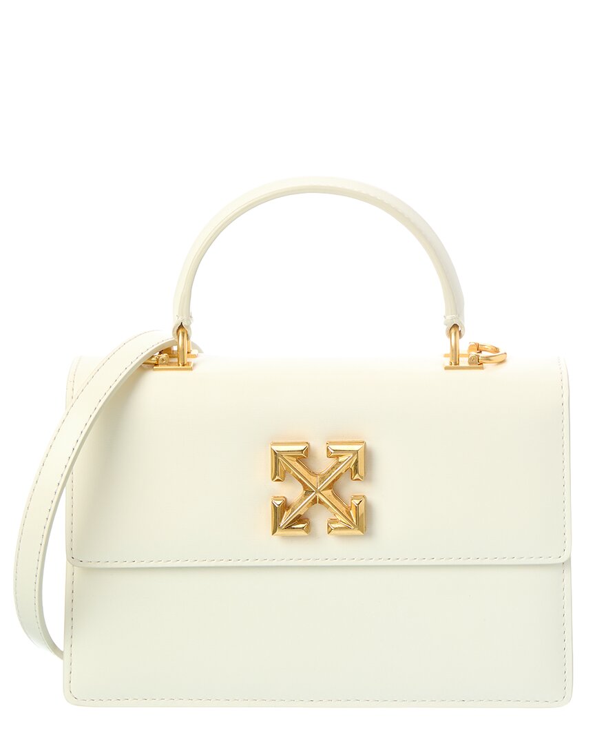 Off-White™ Off-White Jitney Leather Satchel