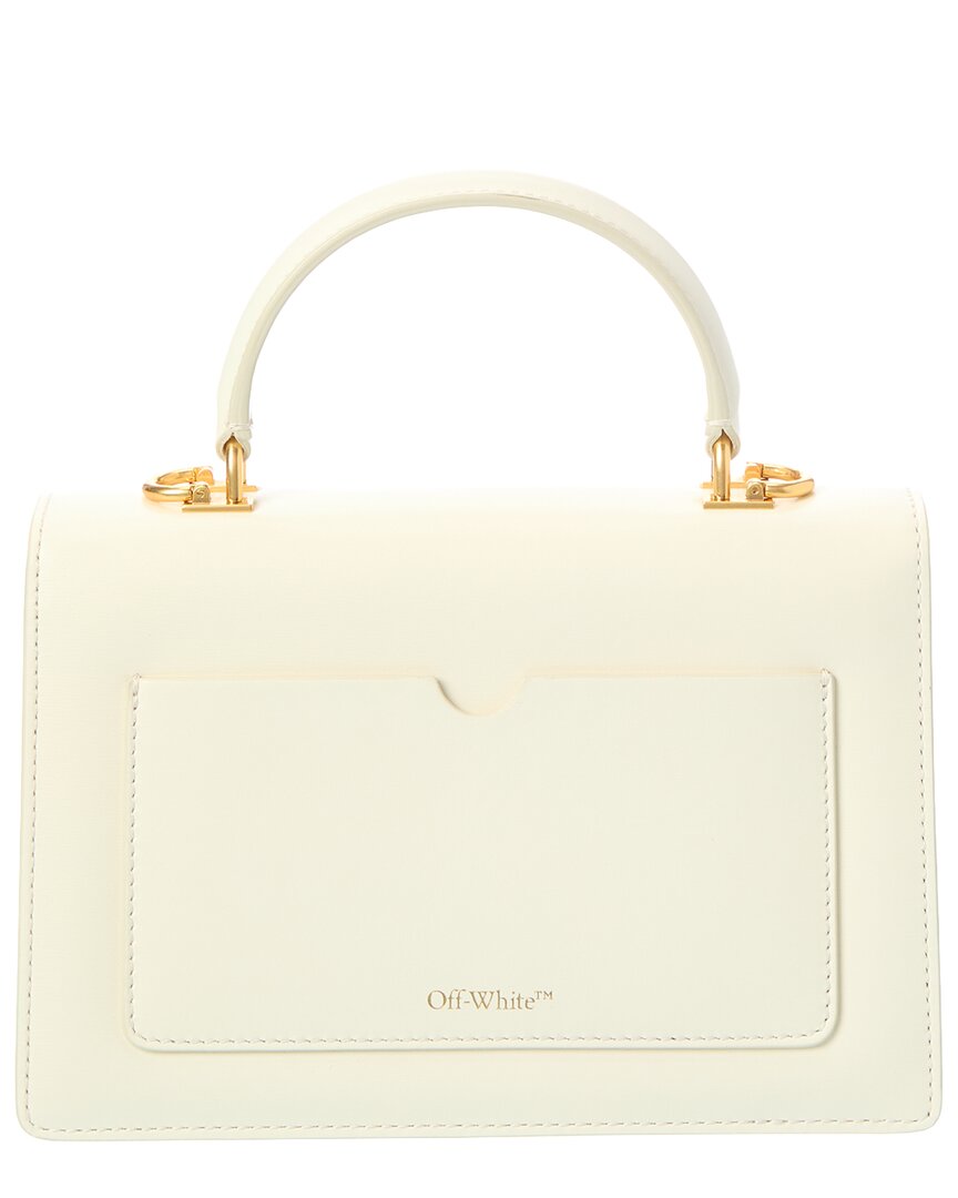 Off-White™ Off-White Jitney Leather Satchel