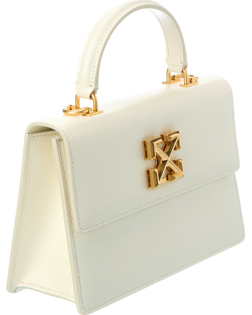 Off-White™ Off-White Jitney Leather Satchel