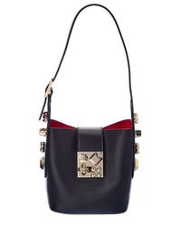 Christian Louboutin Christian Louboutin Carasky Mini Leather Bucket Bag