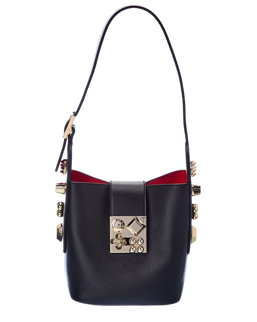 Christian Louboutin Christian Louboutin Carasky Mini Leather Bucket Bag