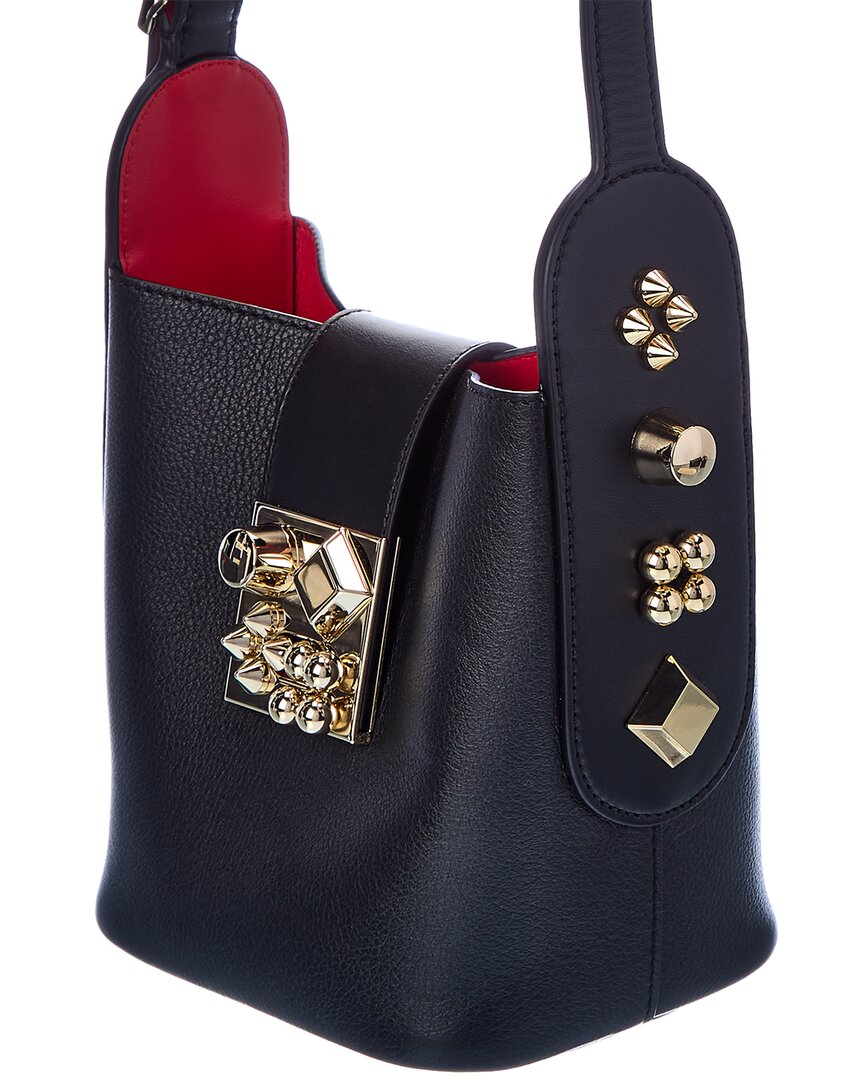 Christian Louboutin Christian Louboutin Carasky Mini Leather Bucket Bag