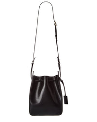 Saint Laurent Small Leather Bucket Bag