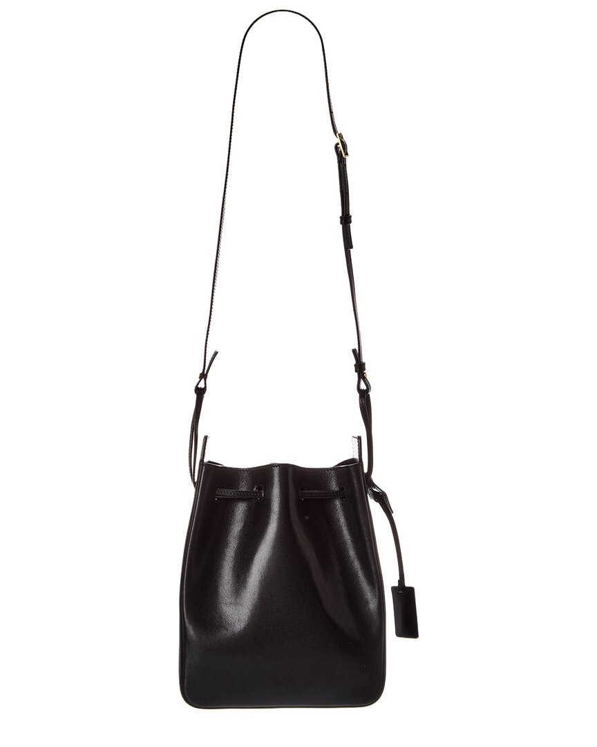 Saint Laurent Small Leather Bucket Bag