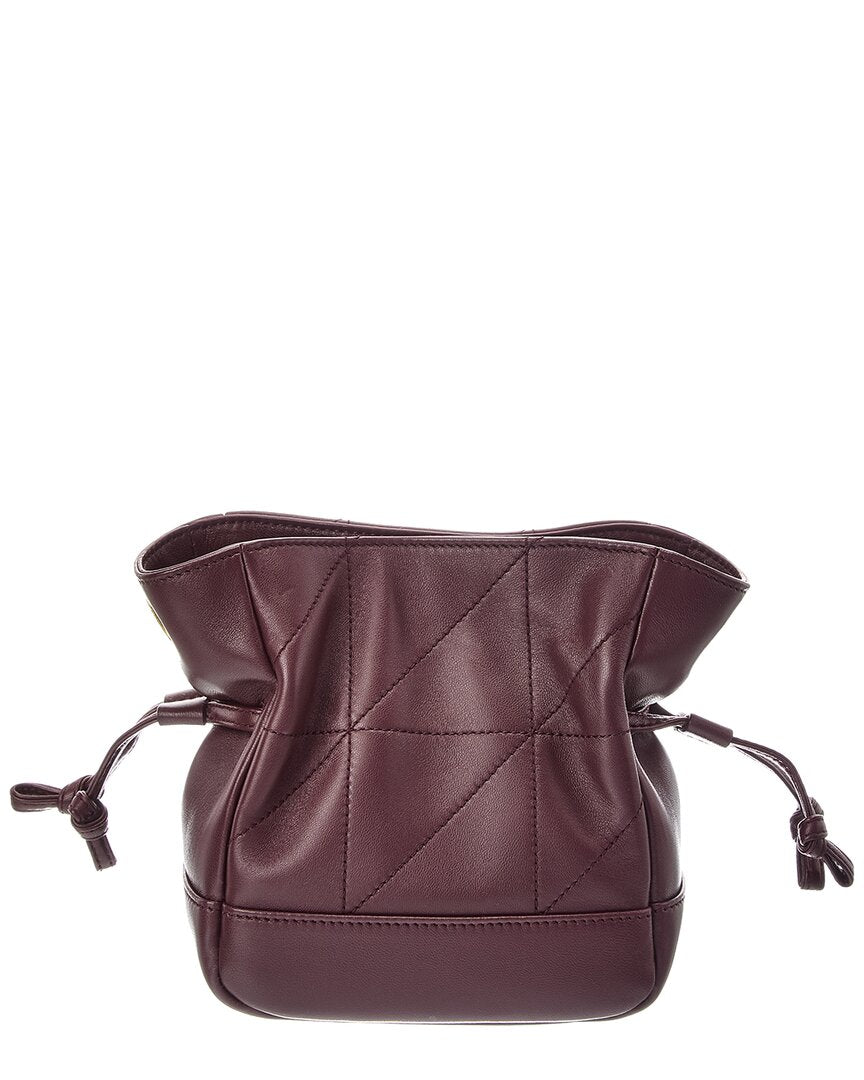 Saint Laurent Saint Laurent Cassandra Jamie Mini Leather Cross