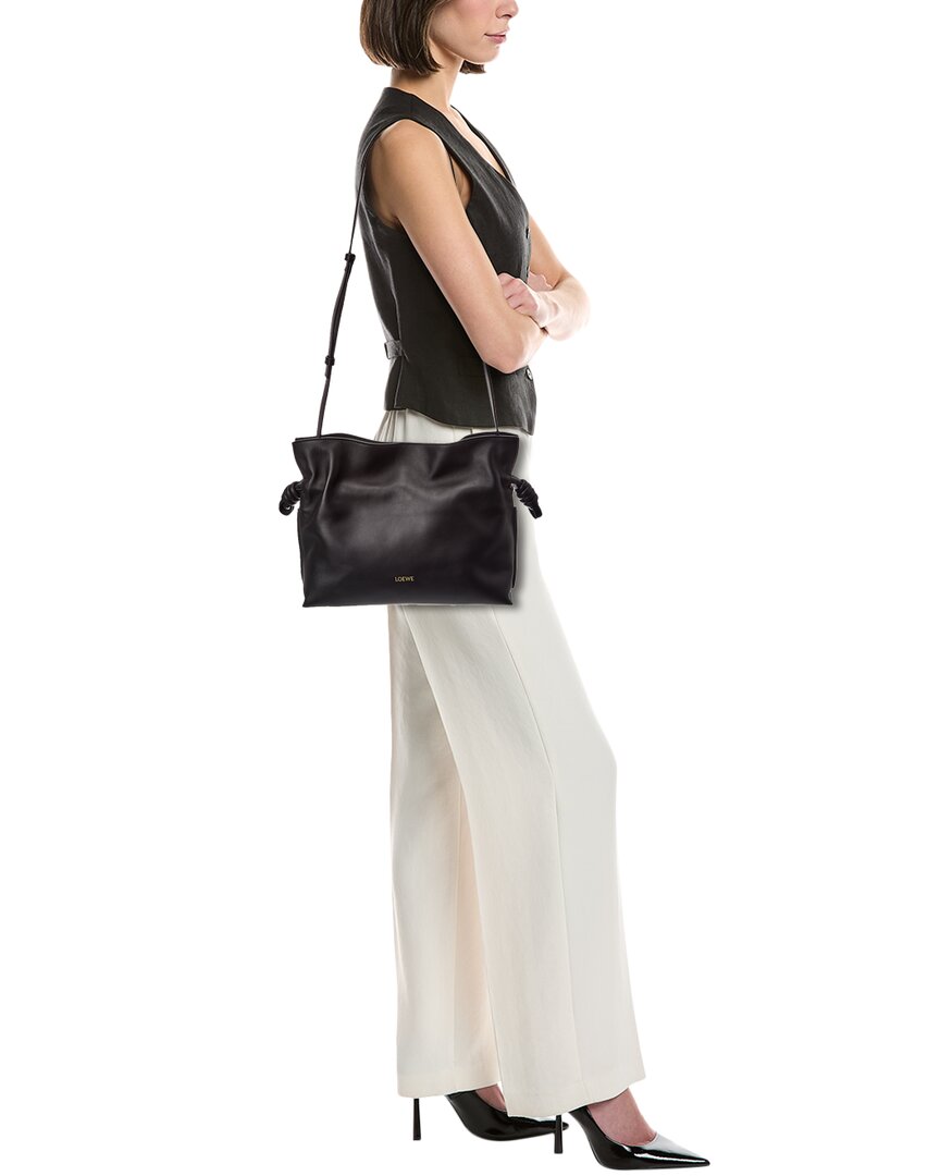 Loewe Loewe Flamenco Medium Leather Clutch