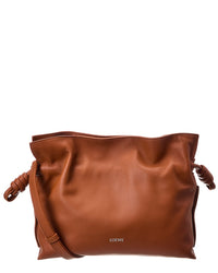 Loewe Loewe Flamenco Medium Leather Clutch
