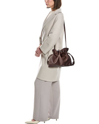 Loewe Flamenco Medium Leather Clutch