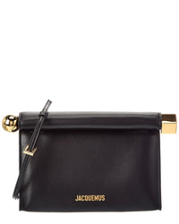 Jacquemus Jacquemus The Rond Carre Leather Clutch