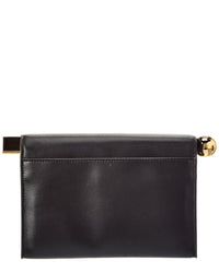 Jacquemus Jacquemus The Rond Carre Leather Clutch