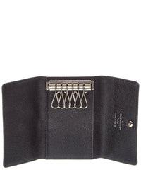 Louis Vuitton Louis Vuitton Black Damier Graphite Coated Canvas Multicles 6Key Holder
