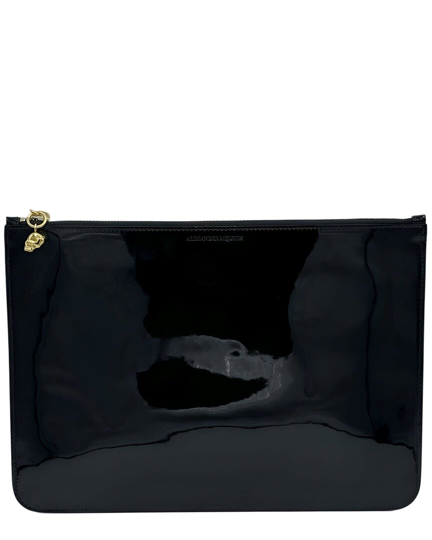 Alexander McQueen Alexander Mcqueen Patent Leather Pouch