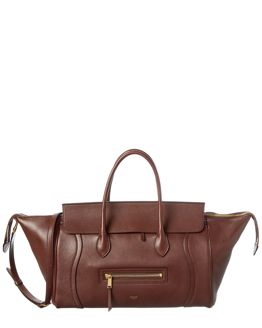 CELINE Celine Leather Tote
