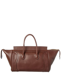 CELINE Celine Leather Tote