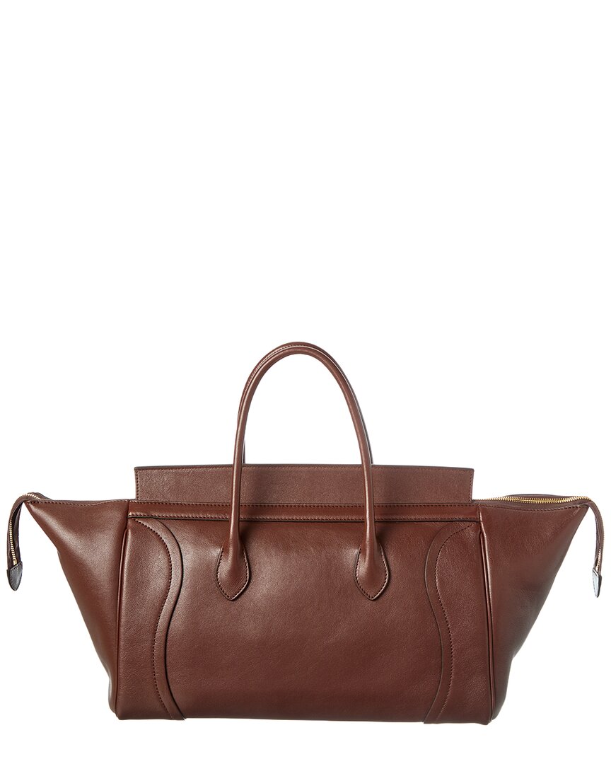 CELINE Celine Leather Tote