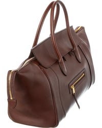 CELINE Celine Leather Tote