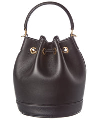 Celine Teen Clara Leather Bucket Bag