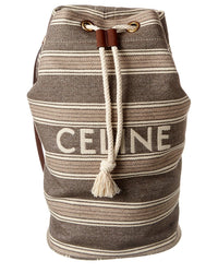 Celine Canvas Backpack