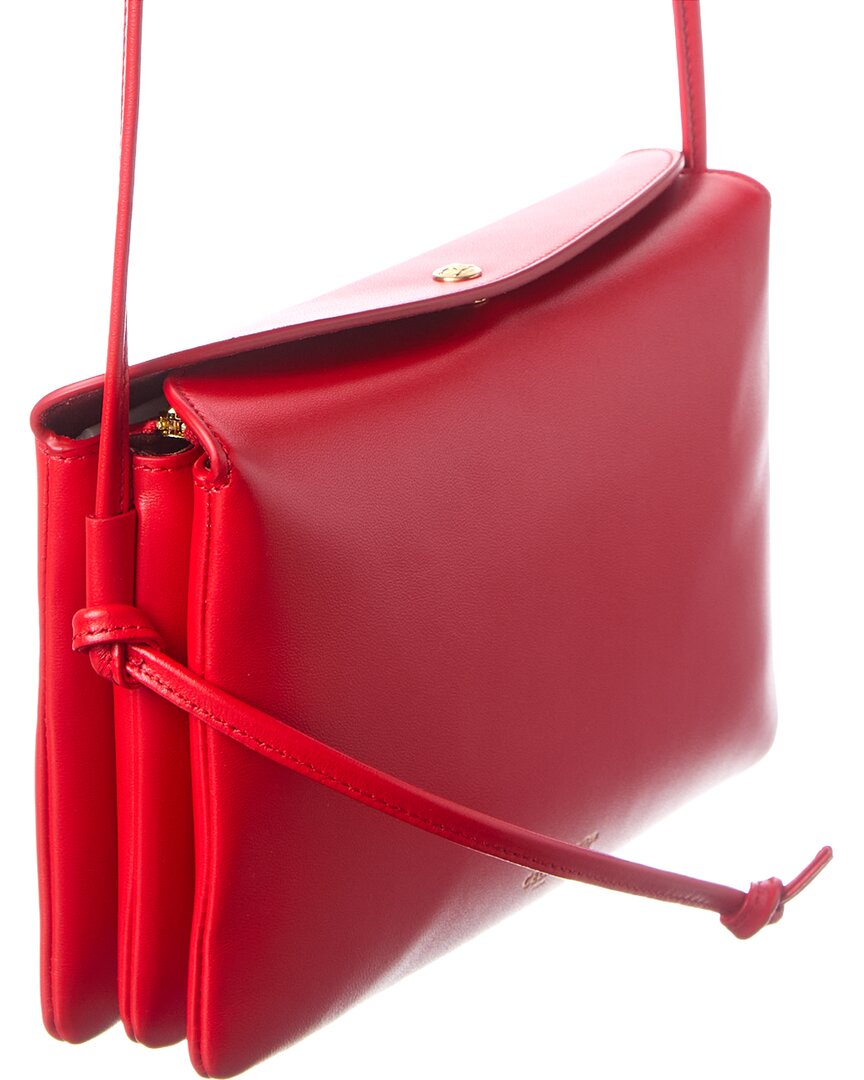 CELINE Celine Trio Leather Shoulder Bag