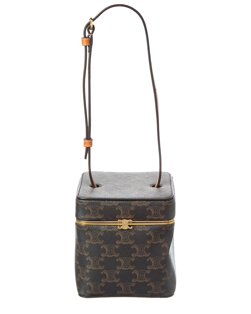 Celine Triomphe Canvas Cosmetic Case