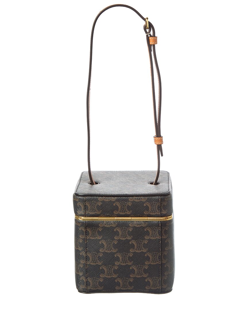 Celine Triomphe Canvas Cosmetic Case