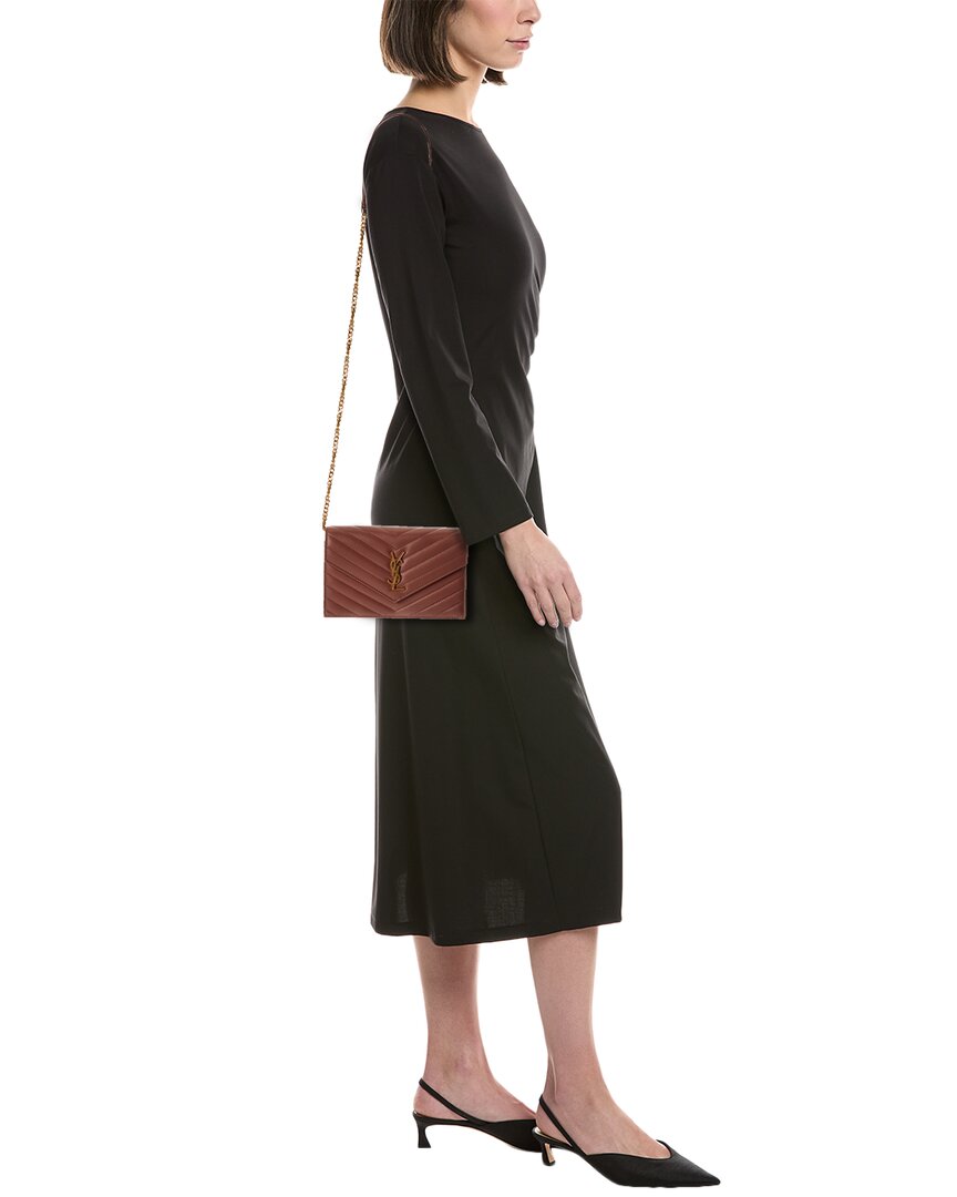 Saint Laurent Cassandre Matelasse Leather Shoulder Bag