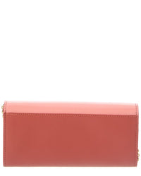 FENDI Fendi Ff Diamonds Leather Wallet On Chain