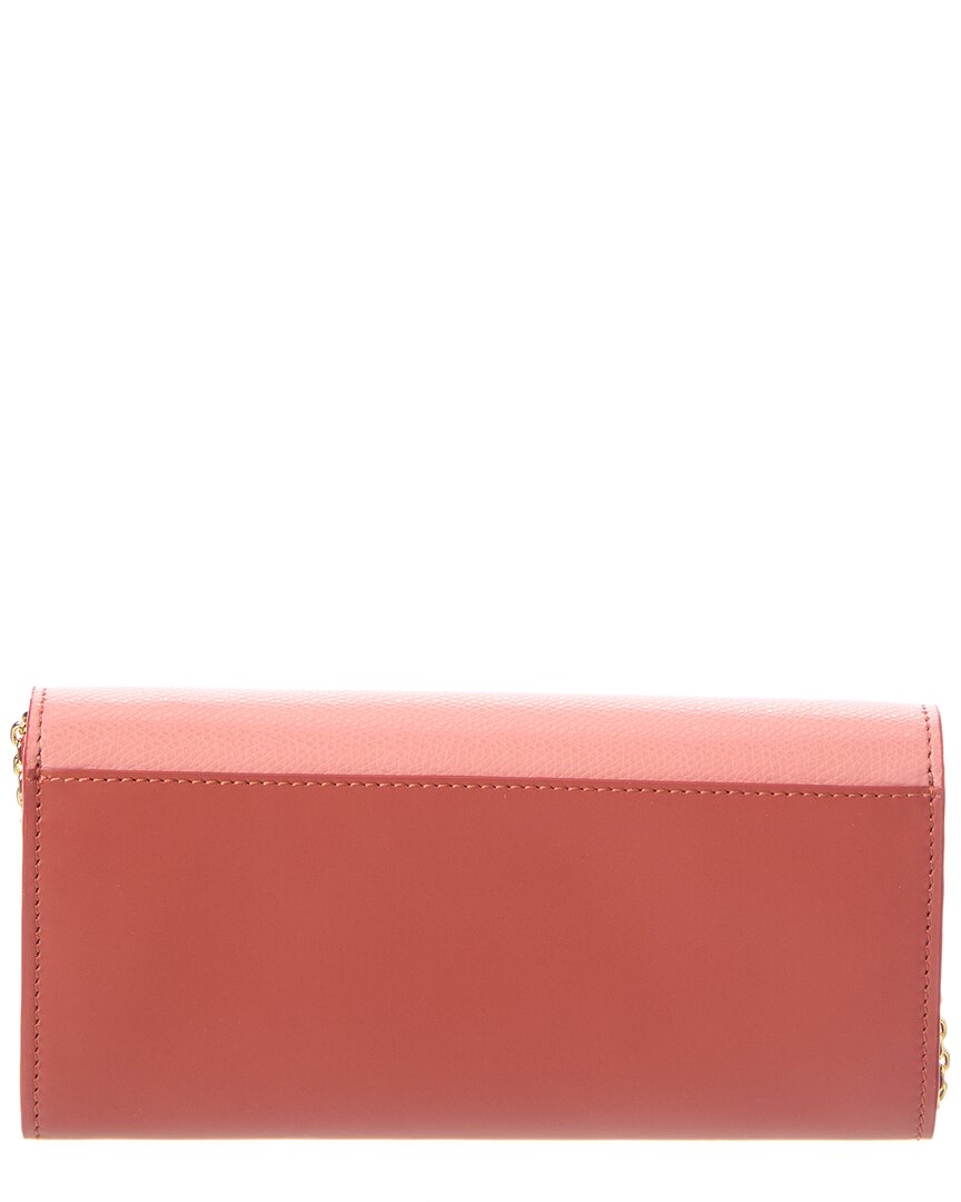 FENDI Fendi Ff Diamonds Leather Wallet On Chain