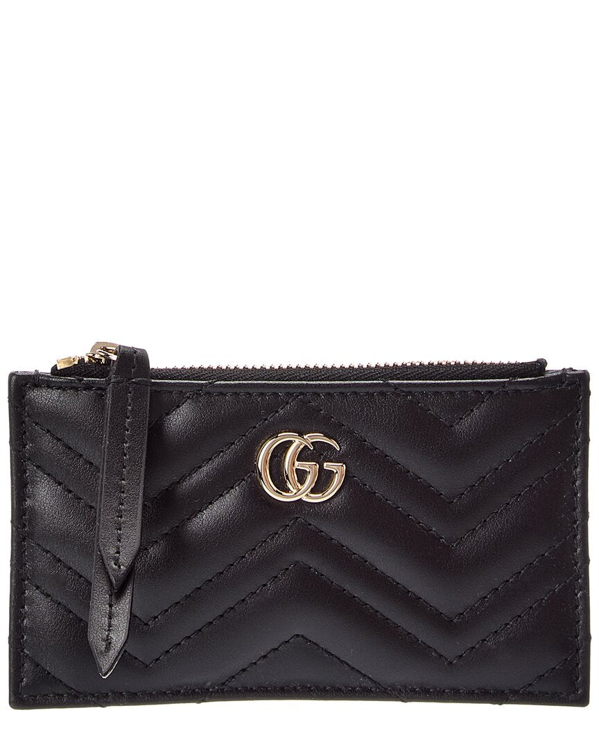 Gucci Gucci Gg Marmont Leather Card Case