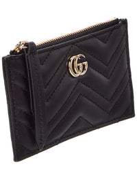 Gucci Gucci Gg Marmont Leather Card Case