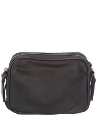 Hugo Boss B Icon Mp Ew Zip Leather & Canvas Crossbody