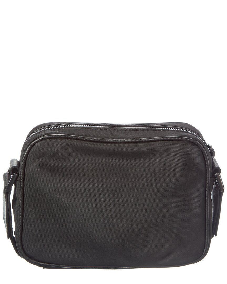 Hugo Boss B Icon Mp Ew Zip Leather & Canvas Crossbody