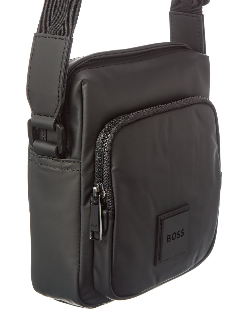 Hugo Boss Oryo Ns Zip Canvas Crossbody